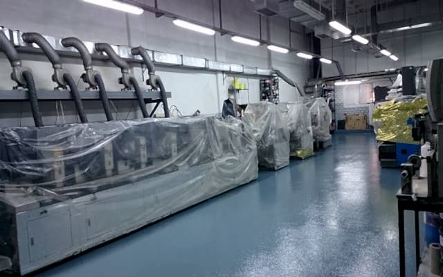 Portakal kabuğu Desenli Epoksi Kaplama